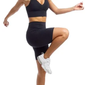 Midnight Body Luxe Biker Shorts with Pockets