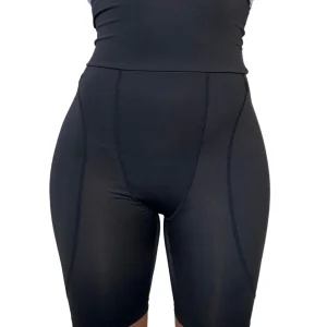 Core Trainer Padded Thigh Shorts - Black