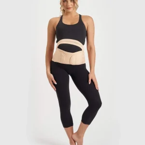 Core Trainer Maternity Belly Band Nude