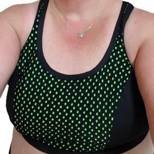 RacerBack Crop Top - Lime
